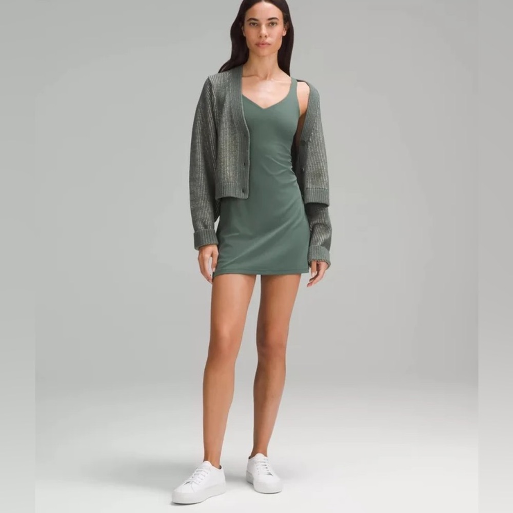 Lululemon Align Dress in Dark Forest size 14